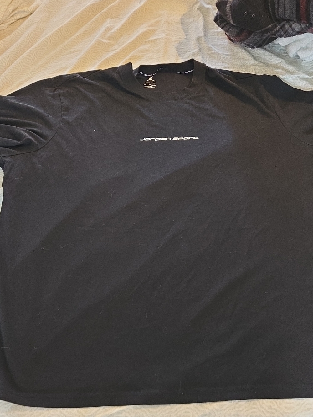 Nike Black Jordan Sport Short-Sleeve Tee